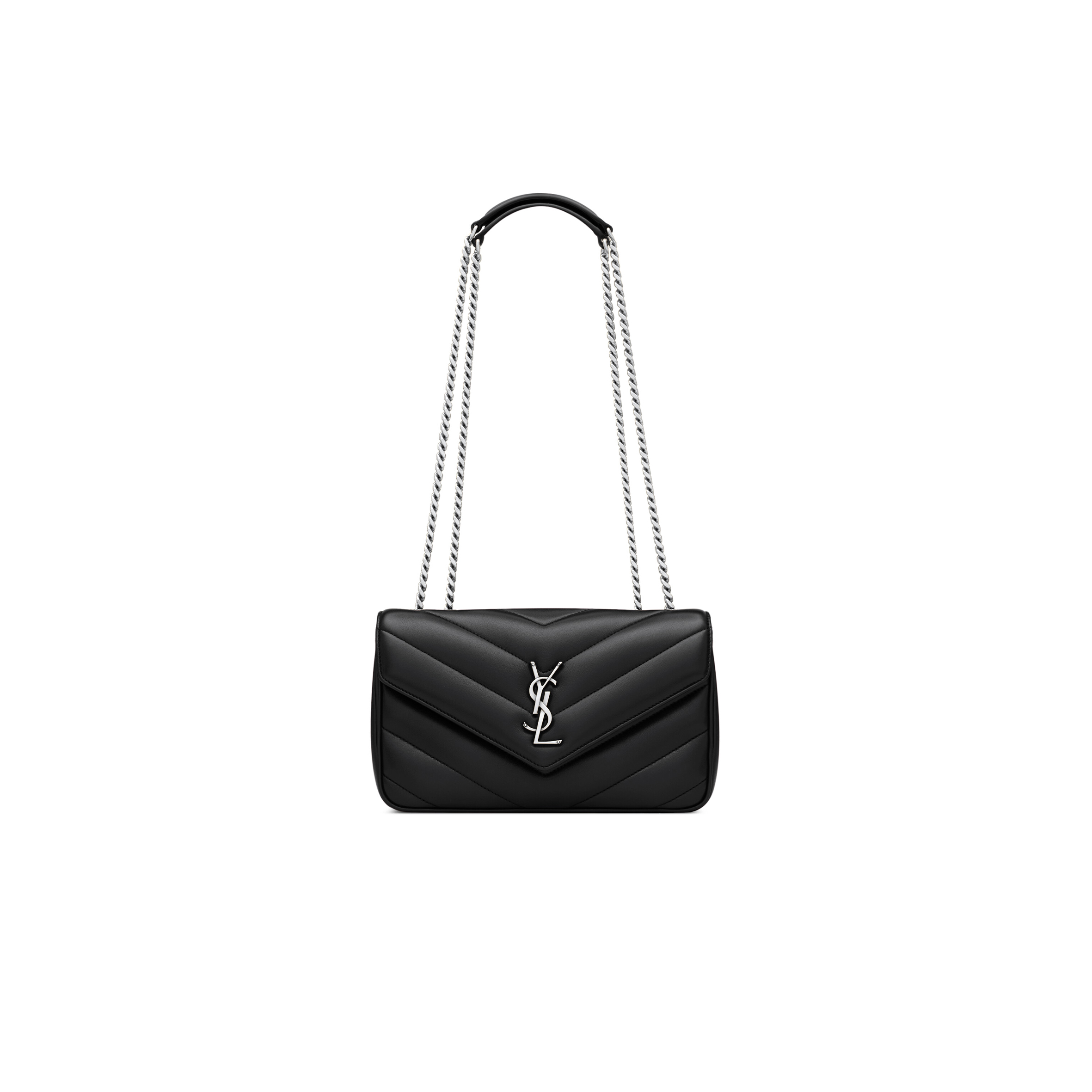 YSL LOULOU SMALL IN MATELASSÉ LAMBSKIN 801437AAE4Y1000 (24*14*6cm) YSL LOULOU SMALL IN MATELASSÉ LAMBSKIN 801437AAE4Y1000 (24*14*6cm)